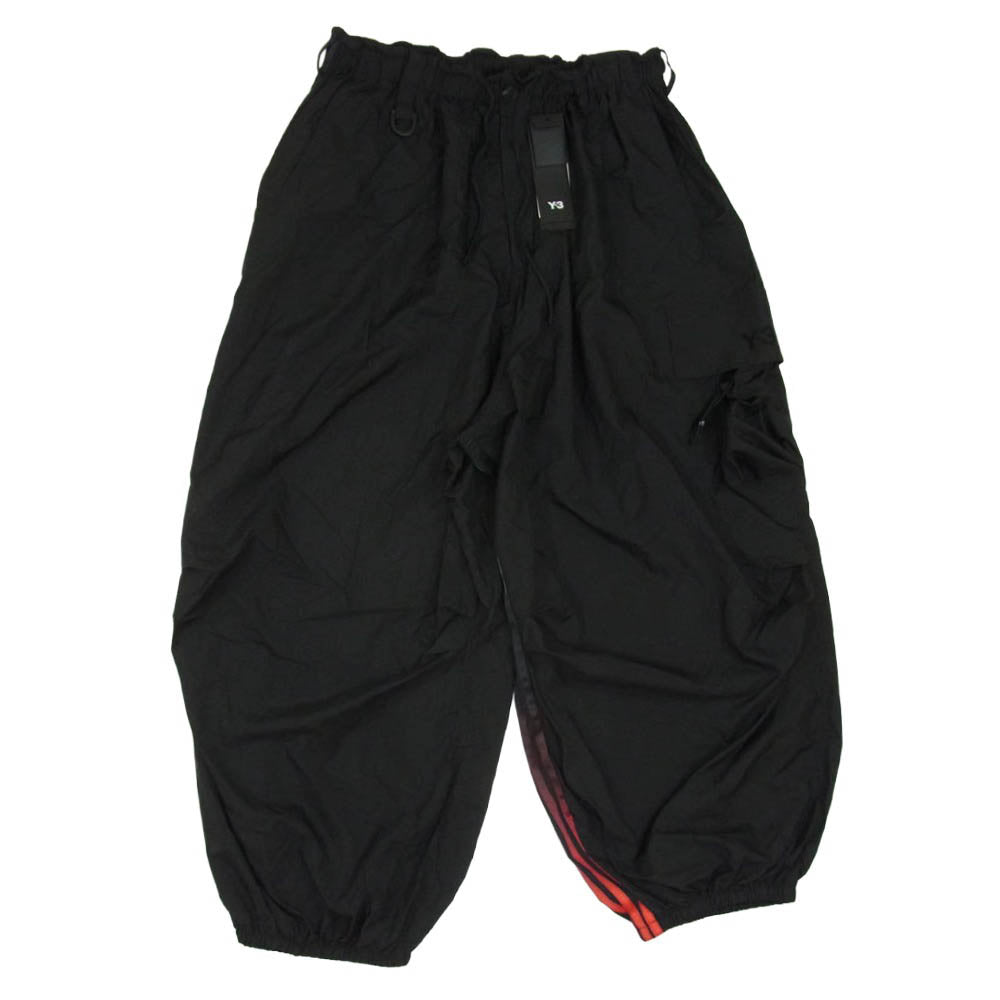 Y-3 Yohji Yamamoto ワイスリー ヨウジヤマモト 26AW KR1076 GRADIENT 3 STRIPES NYLON CARGO PANTS グラデーション 3ストライプス ナイロン カーゴ パンツ ブラック系 M【新古品】【未使用】【中古】