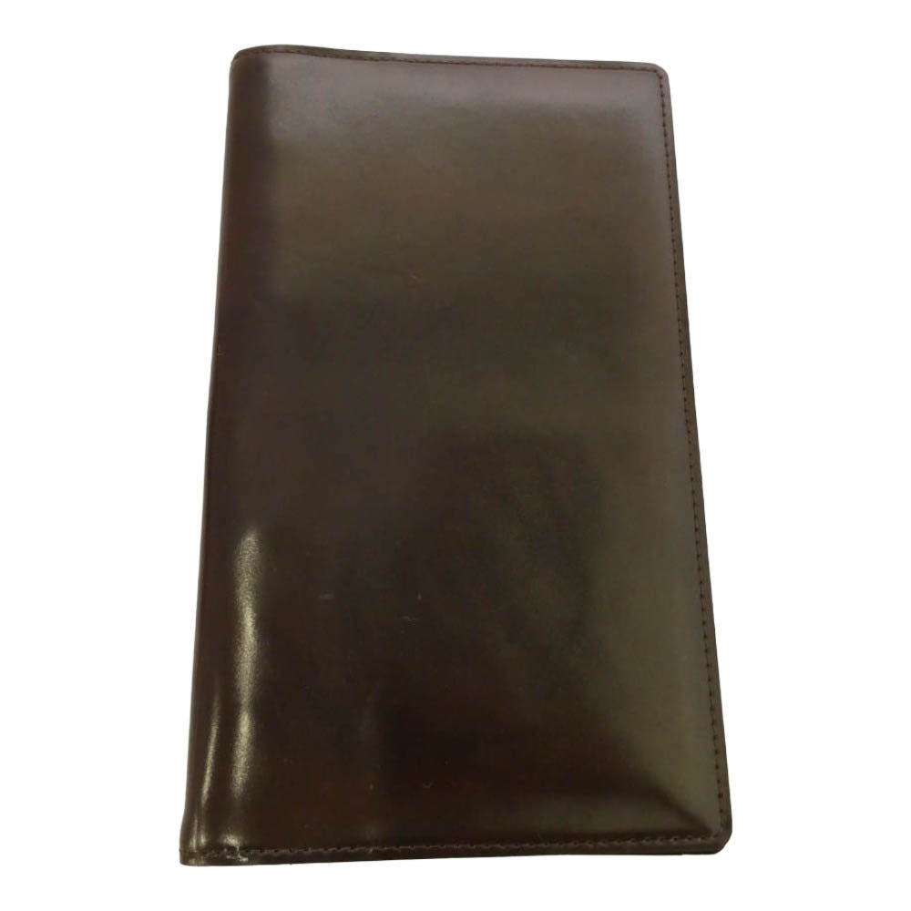GANZO ガンゾ レザー システム手帳 ブラウン系【中古】