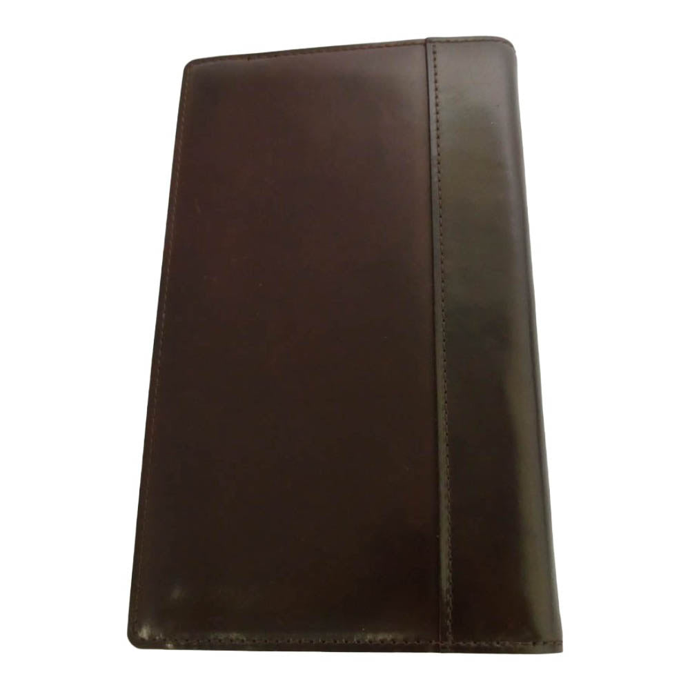 GANZO ガンゾ レザー システム手帳 ブラウン系【中古】