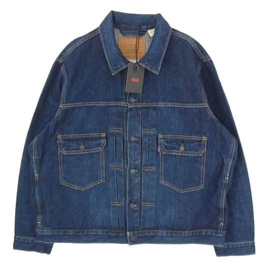 Levi's リーバイス A7632-0008 TYPEⅡ Trucker Jacket トラッカージャケット デニム ジャケット インディゴブルー系 XL【新古品】【未使用】【中古】