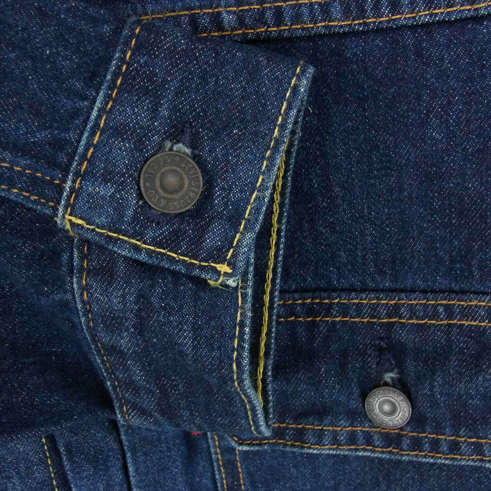 Levi's リーバイス A7632-0008 TYPEⅡ Trucker Jacket トラッカージャケット デニム ジャケット インディゴブルー系 XL【新古品】【未使用】【中古】