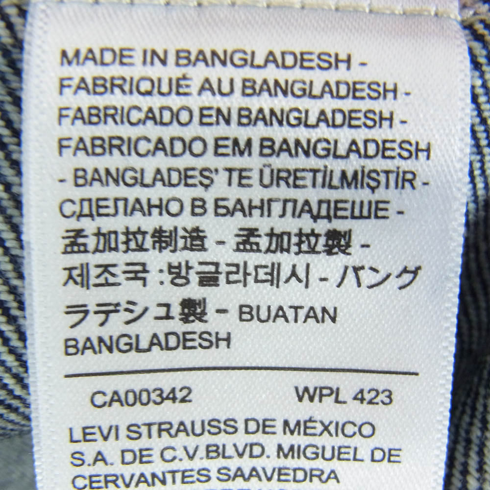 Levi's リーバイス A7632-0008 TYPEⅡ Trucker Jacket トラッカージャケット デニム ジャケット インディゴブルー系 XL【新古品】【未使用】【中古】