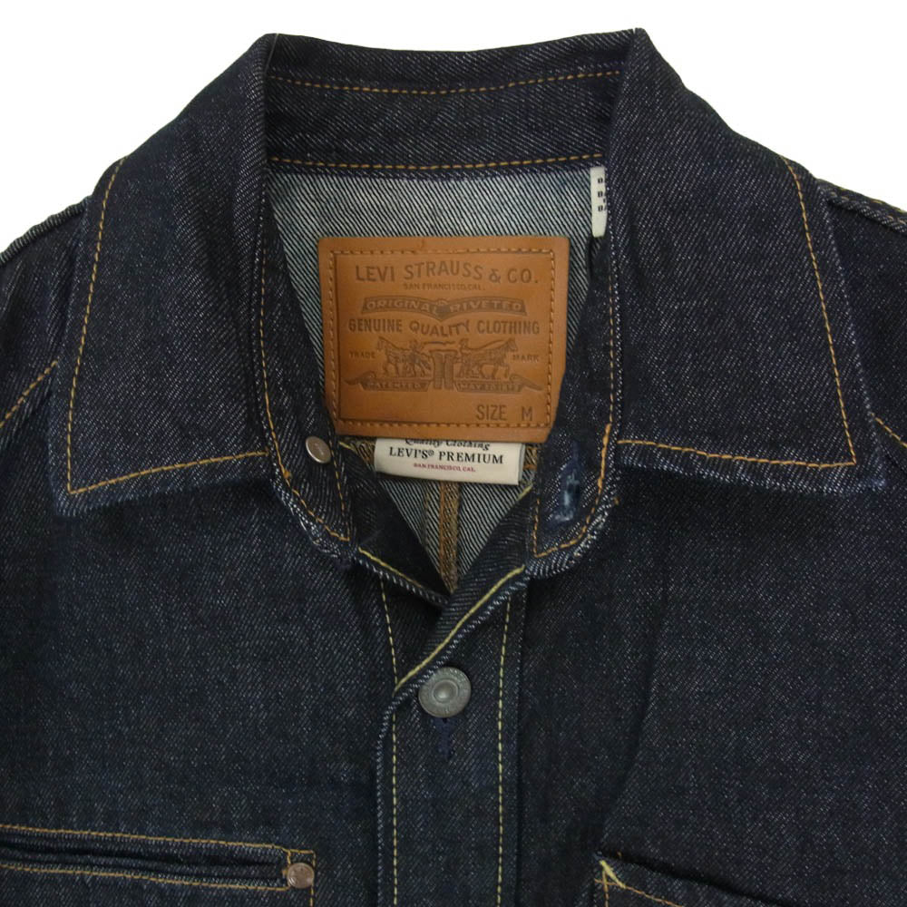 Levi's リーバイス 003MI-0002 PREMIUM デニム シャツ ジャケット インディゴブルー系 M【新古品】【未使用】【中古】