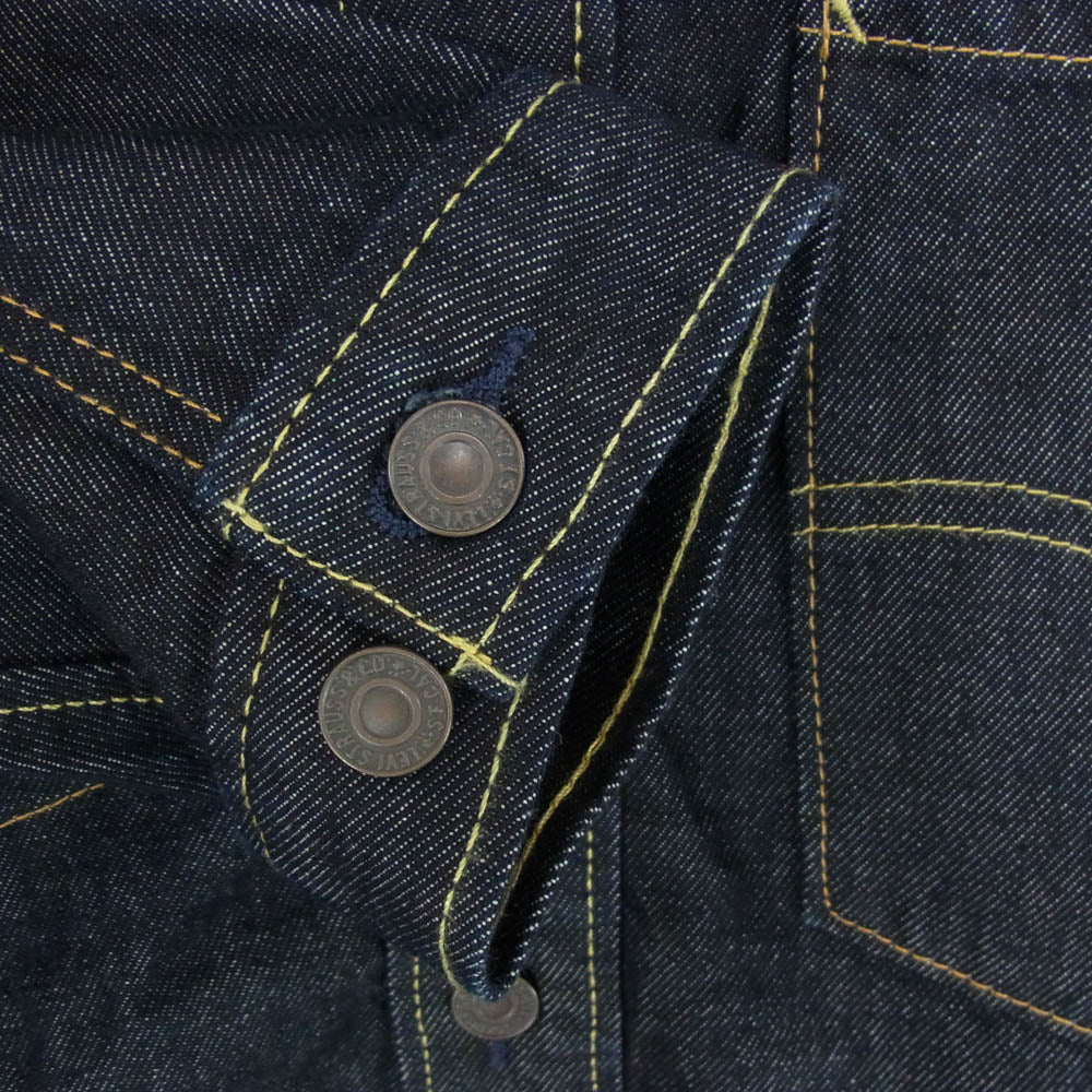 Levi's リーバイス 003MI-0002 PREMIUM デニム シャツ ジャケット インディゴブルー系 M【新古品】【未使用】【中古】