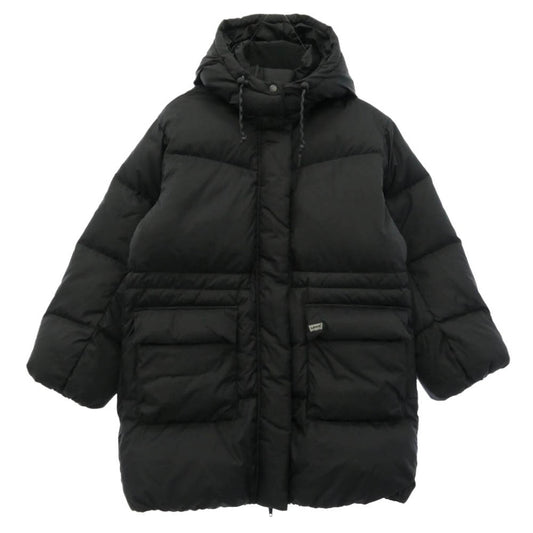 Levi's リーバイス A8528-0001 Midi Bubble Puffer レディース パファー ダウン ジャケット ブラック系 XS【新古品】【未使用】【中古】