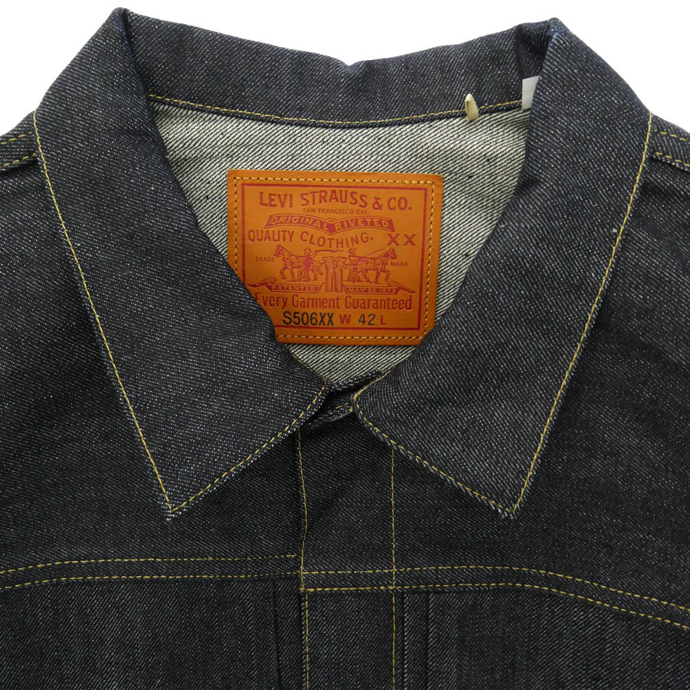 Levi's リーバイス 0039S-0000 LVC 1944s WW II S506XX Trucker Jacket 大戦モデル デニム ジャケット【新古品】【未使用】【中古】