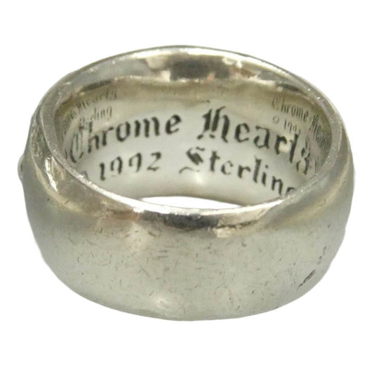 CHROME HEARTS クロムハーツ（原本有） インボイス付属 FLRL CRS フローラルクロス リング シルバー系 16号【中古】