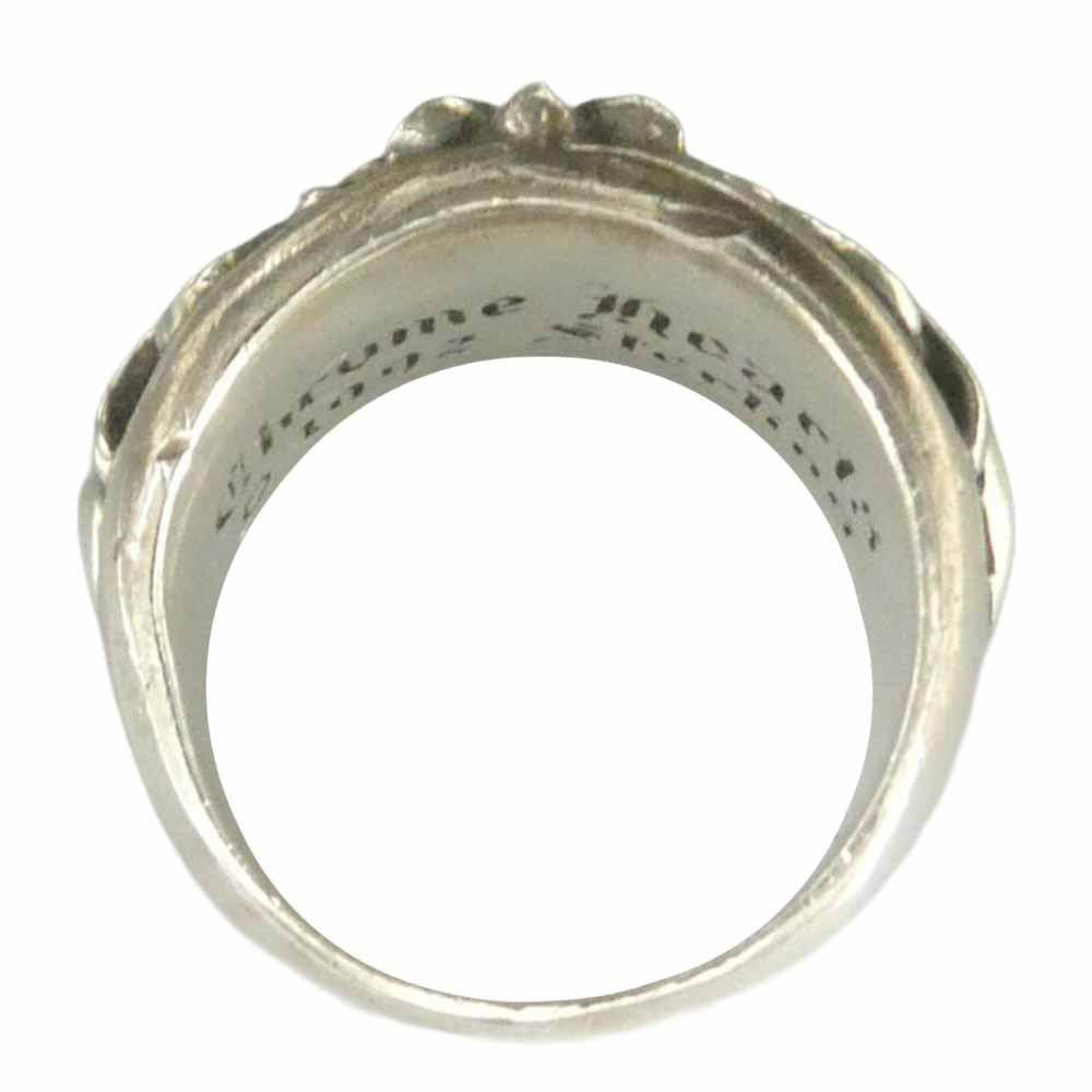 CHROME HEARTS クロムハーツ（原本有） インボイス付属 FLRL CRS フローラルクロス リング シルバー系 16号【中古】
