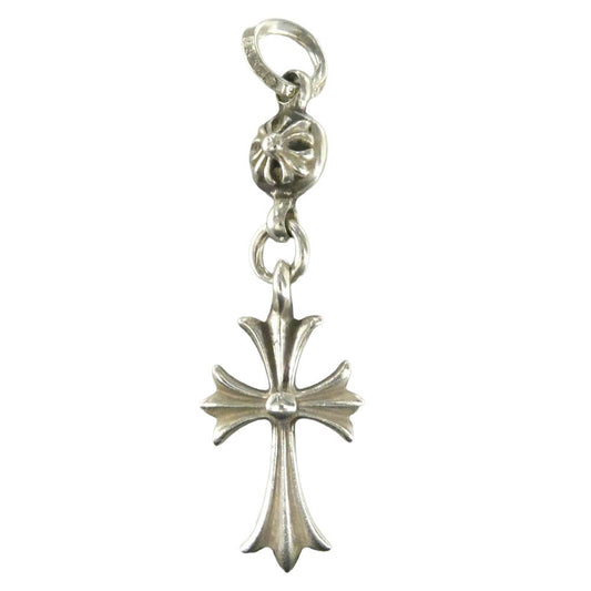 CHROME HEARTS クロムハーツ（原本有） 1B TNY CH CRS オールド 1ボール タイニー CHクロス チャーム ペンダントトップ シルバー系【中古】
