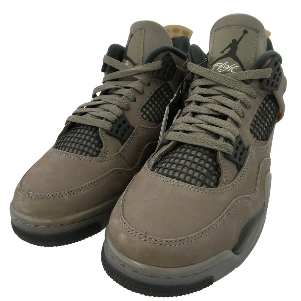 NIKE ナイキ FV5029-200 Air Jordan 4 Retro Cave Stone AJ4 エアジョーダン スニーカー チャコール系 28cm【新古品】【未使用】【中古】