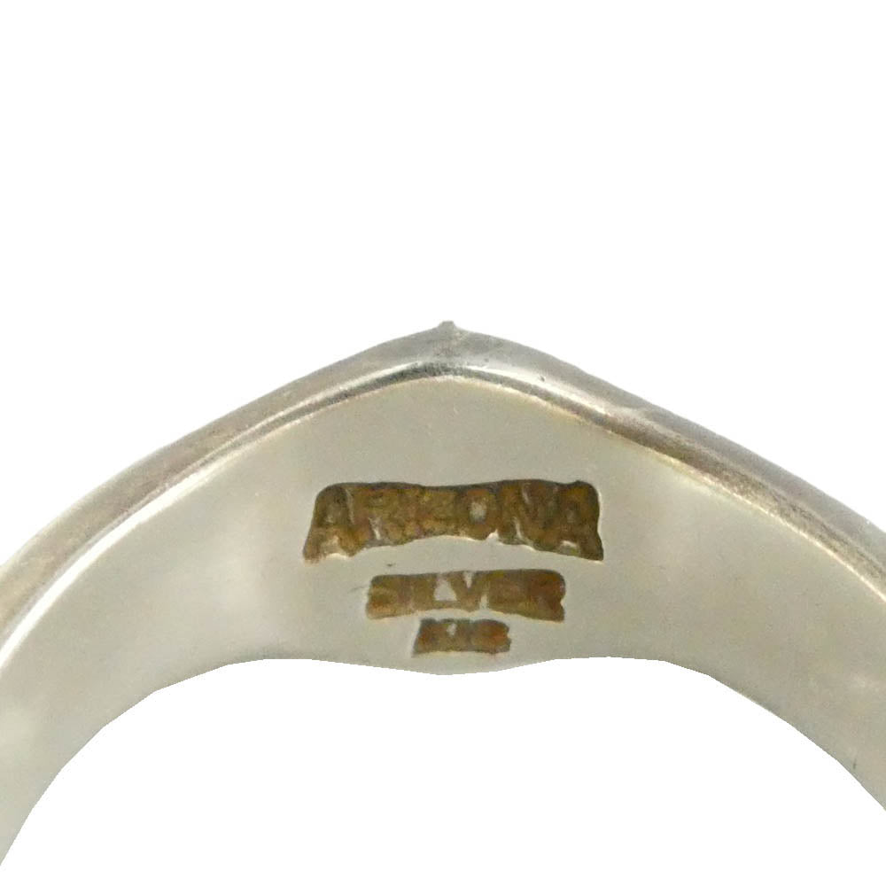 ARIZONA FREEDOM アリゾナフリーダム R-65d K18 シルバー 太陽神 唐草 リング シルバー系 ゴールド系 13.5~14号【中古】