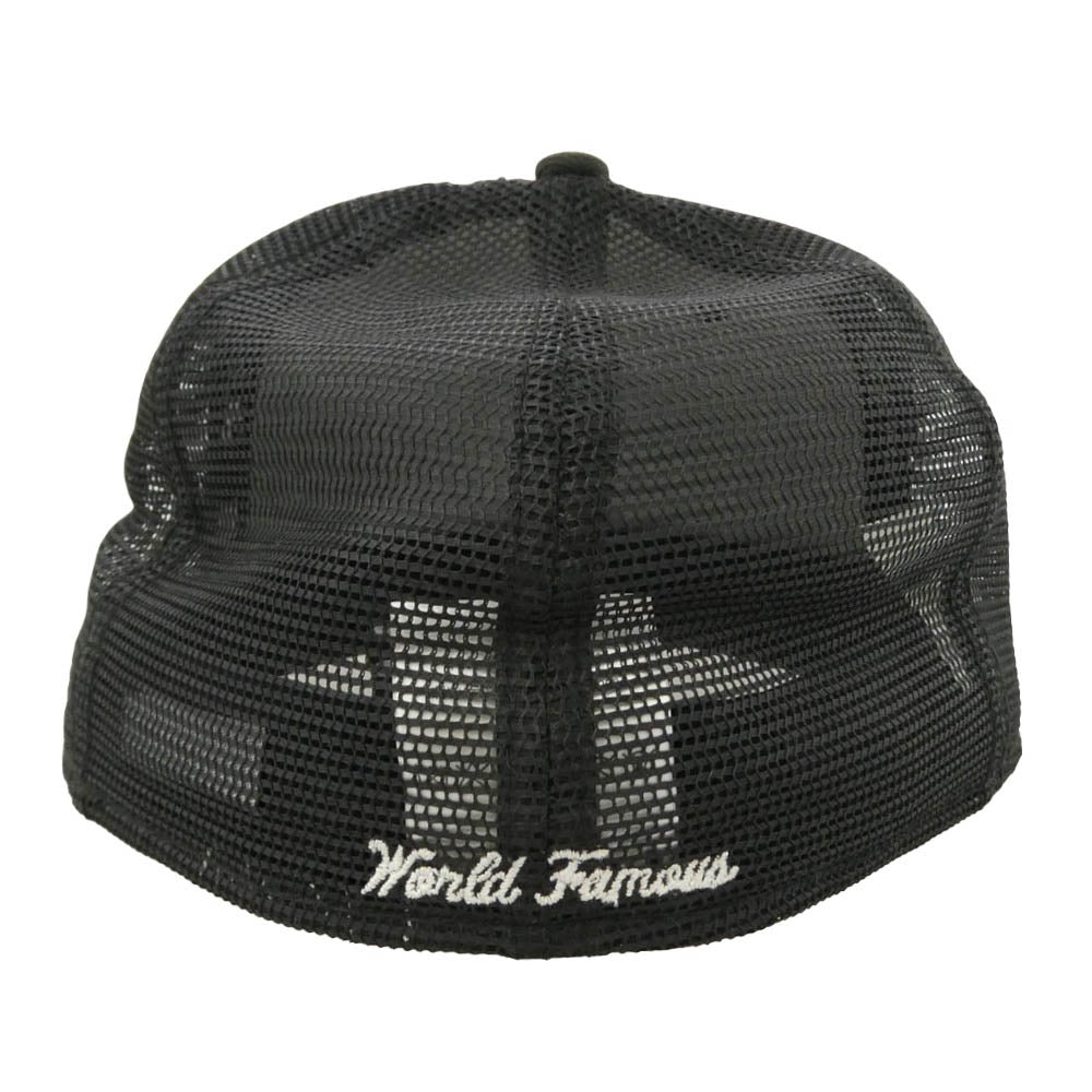 Supreme シュプリーム NEW ERA ニューエラ 23SS × NEW ERA Box Logo Mesh 59FIFTY 7 1/4 ニューエラ ボックスロゴ メッシュキャップ ブラック ブラック系 7 1/4【中古】