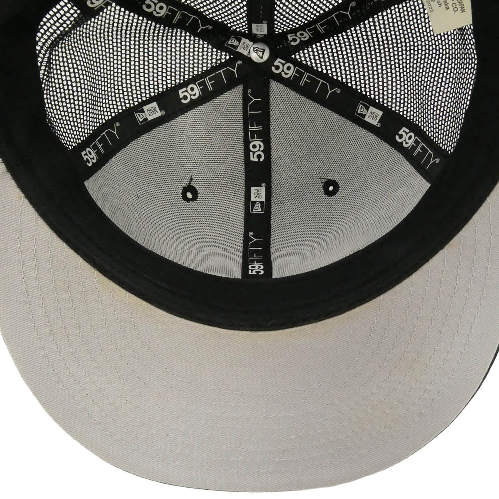 Supreme シュプリーム NEW ERA ニューエラ 23SS × NEW ERA Box Logo Mesh 59FIFTY 7 1/4 ニューエラ ボックスロゴ メッシュキャップ ブラック ブラック系 7 1/4【中古】