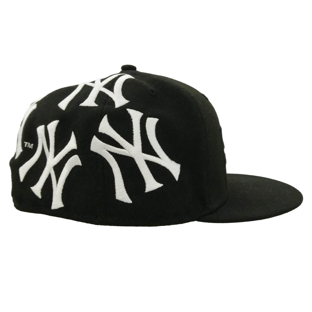 Supreme シュプリーム NEW ERA ニューエラ 21AW × New York Yankees Box Logo New Era 7 3/8 ニューヨーク ヤンキース ボックス ロゴ キャップ ブラック系 7 3/8【中古】