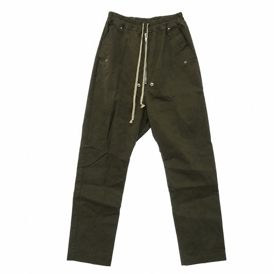Rick Owens リックオウエンス 26SS RU01F2361-TE BELA PANTS ドローストリング ベラ パンツ ダークダスト ブラウン系 36【中古】