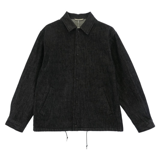UNITED ARROWS ユナイテッドアローズ 3225-199-3516 グリーンレーベルリラクシング デニム コーチ ジャケット ブラック系 M【新古品】【未使用】【中古】