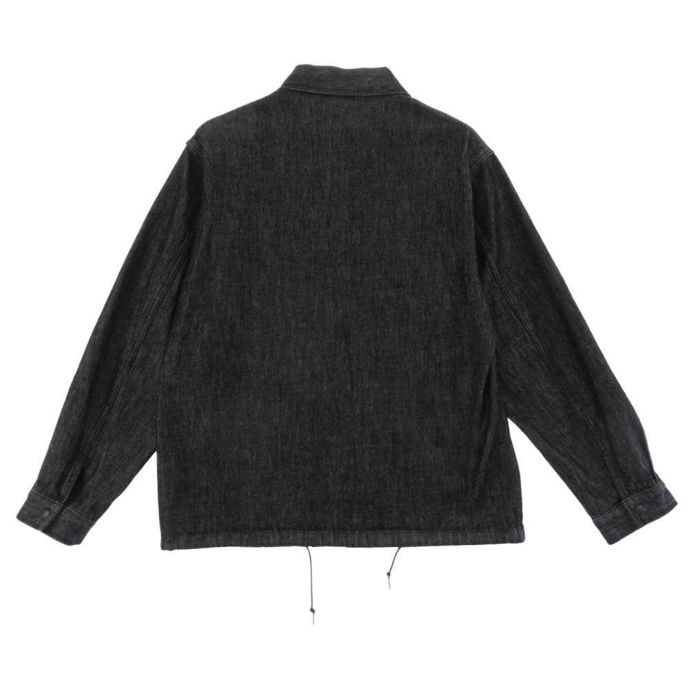 UNITED ARROWS ユナイテッドアローズ 3225-199-3516 グリーンレーベルリラクシング デニム コーチ ジャケット ブラック系 M【新古品】【未使用】【中古】