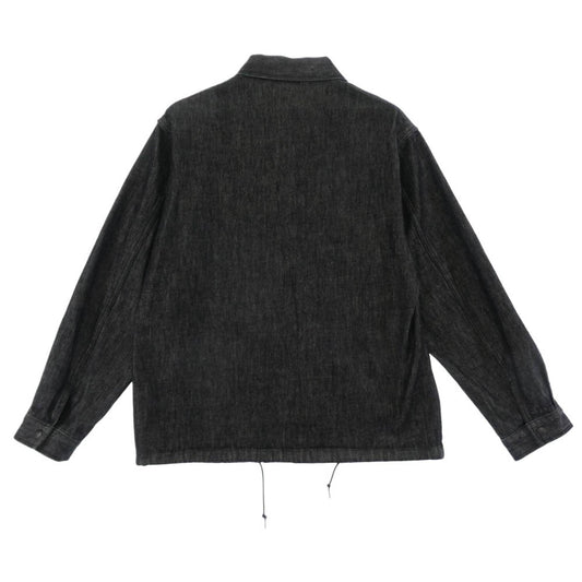 UNITED ARROWS ユナイテッドアローズ 3225-199-3516 グリーンレーベルリラクシング デニム コーチ ジャケット ブラック系 M【新古品】【未使用】【中古】