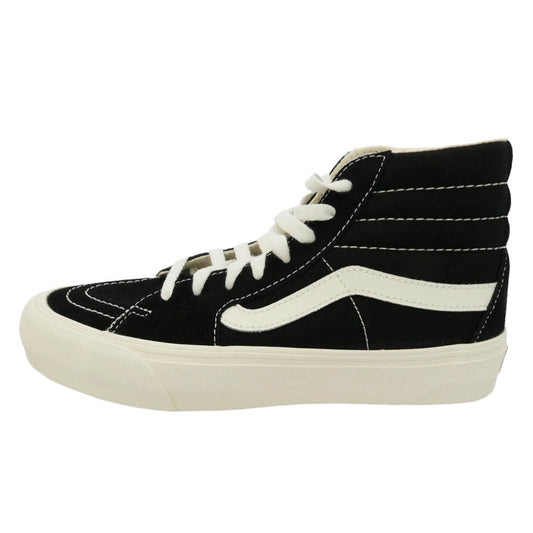 VANS バンズ VN0005UN1KP SKATE SK8-HI VR3 スケートハイ スエード スニーカー ブラック系 ホワイト系 26cm【極上美品】【中古】