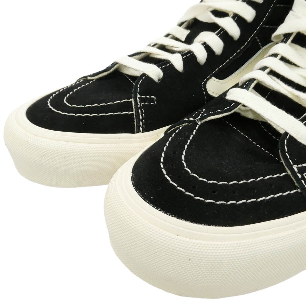 VANS バンズ VN0005UN1KP SKATE SK8-HI VR3 スケートハイ スエード スニーカー ブラック系 ホワイト系 26cm【極上美品】【中古】