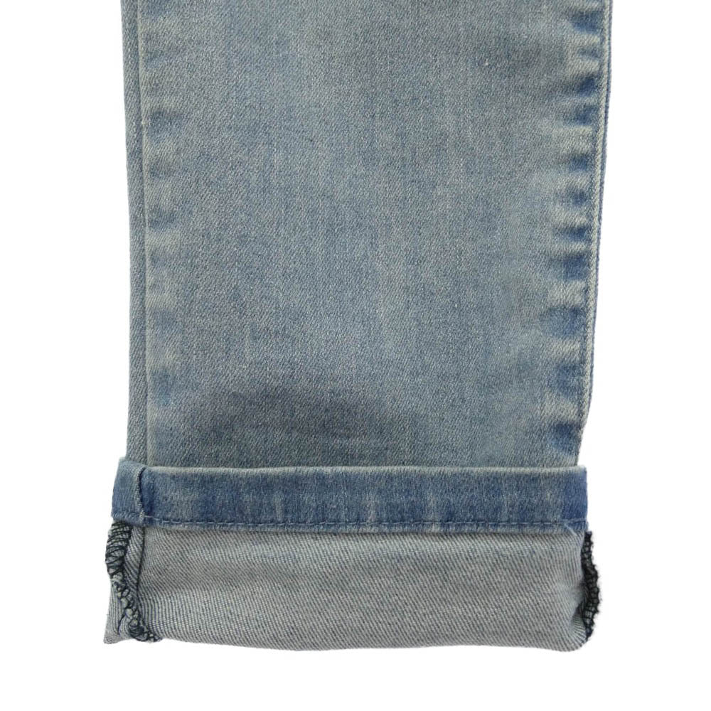 TORNADO MART トルネードマート 20-01745 skinny denim 加工 ストレッチ スキニー デニム パンツ インディゴブルー系 81 L【中古】