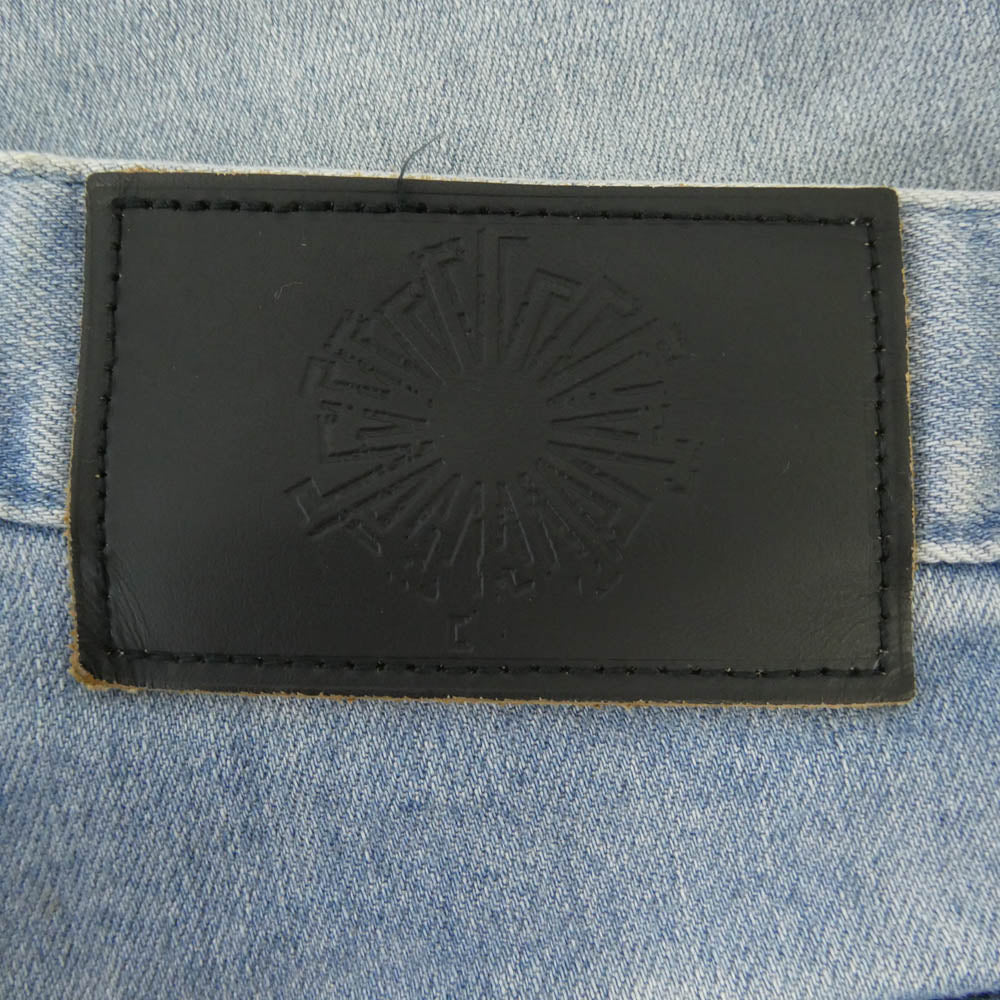TORNADO MART トルネードマート 20-01745 skinny denim 加工 ストレッチ スキニー デニム パンツ インディゴブルー系 81 L【中古】
