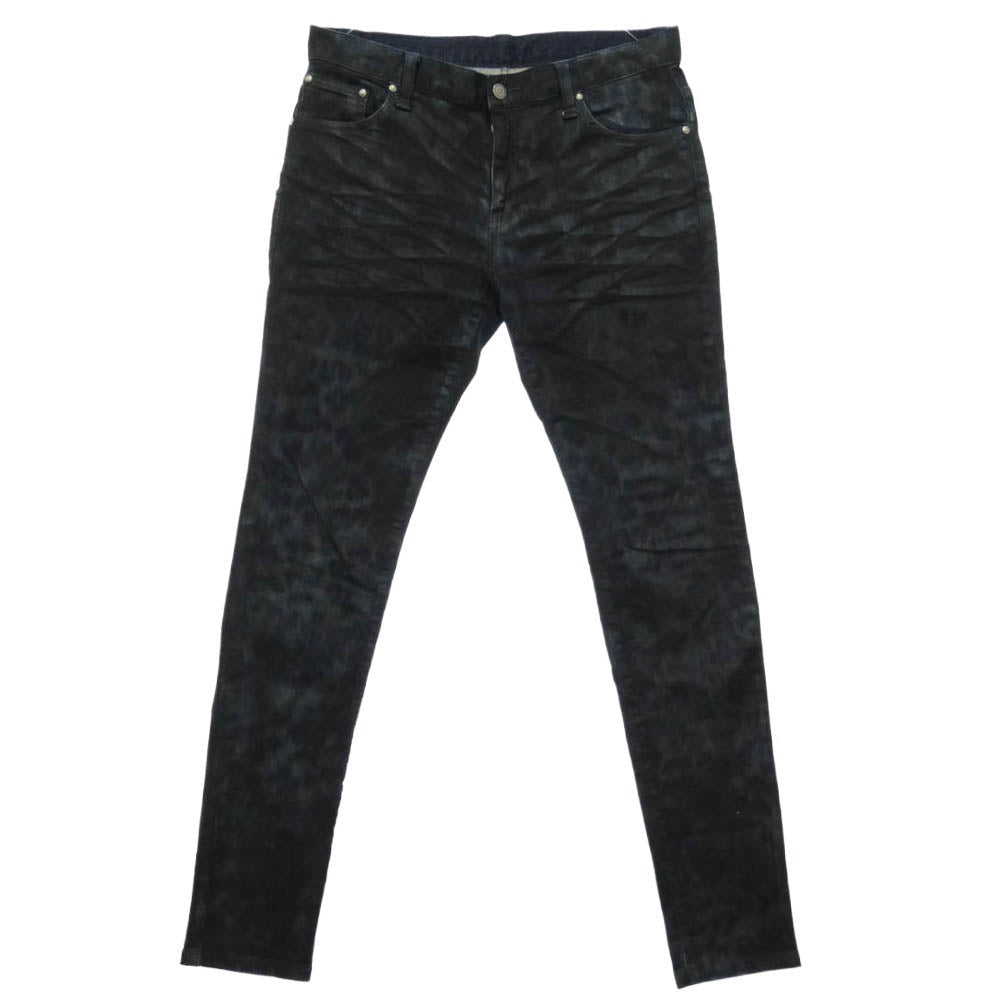 TORNADO MART トルネードマート 20-01966 skinny denim 立体裁断 コーティング ストレッチ スキニー デニム インディゴブルー系 87 L【中古】