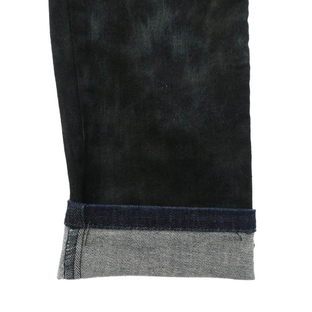 TORNADO MART トルネードマート 20-01966 skinny denim 立体裁断 コーティング ストレッチ スキニー デニム インディゴブルー系 87 L【中古】