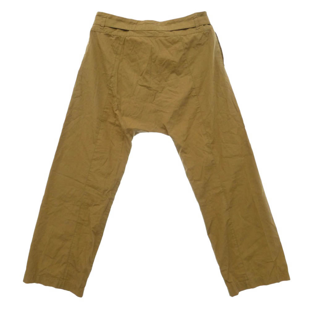 ISSEY MIYAKE イッセイミヤケ IF62FF006 FETE フェット サルエル ベルテッド パンツ ブラウン系 2【中古】