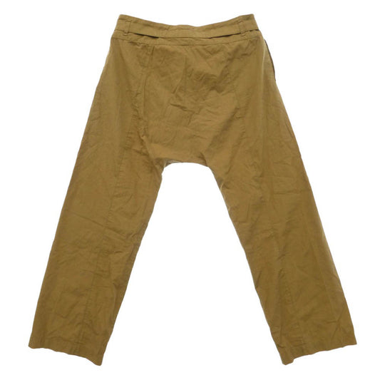 ISSEY MIYAKE イッセイミヤケ IF62FF006 FETE フェット サルエル ベルテッド パンツ ブラウン系 2【中古】