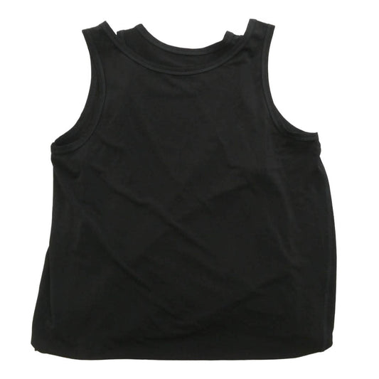 ISSEY MIYAKE イッセイミヤケ IM61-JK717 レイヤード ノースリーブ トップス ブラック系 2【極上美品】【中古】