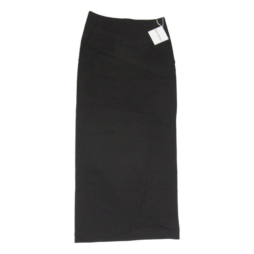 ISSEY MIYAKE イッセイミヤケ IM41-FG503 MEMBRANE メンブレン ジップ タイト ロング スカート ブラック系 3【美品】【中古】