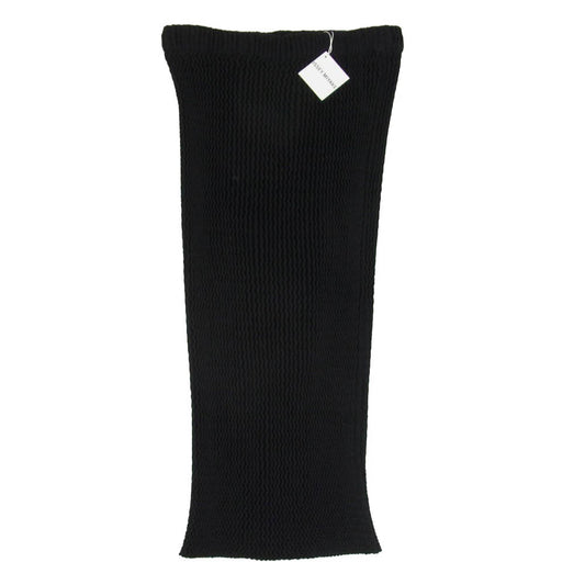 ISSEY MIYAKE イッセイミヤケ IM23-KG287 SPONGY スポンジ ニット プリーツ スカート ブラック系 2【美品】【中古】