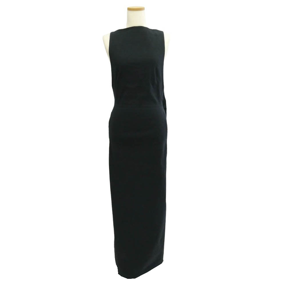 ISSEY MIYAKE イッセイミヤケ IM63-FH003 ALLOW アロウ ノースリーブ ワンピース ブラック系 2【美品】【中古】