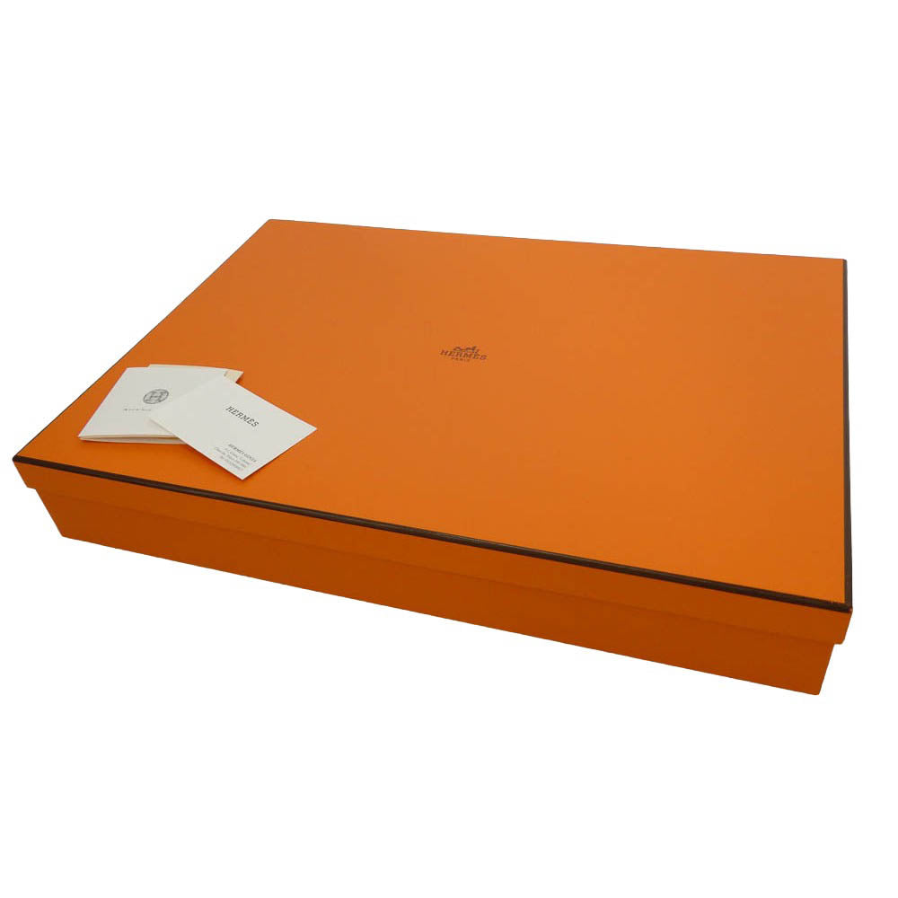 HERMES エルメス モザイク オーバルGM プレート ホワイト系【新古品】【未使用】【中古】