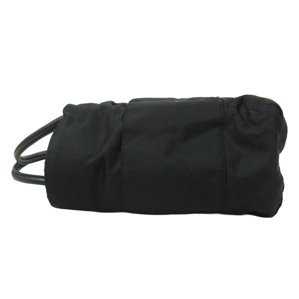 MARC BY MARC JACOBS マークバイマークジェイコブス レザー ナイロン 切替 トートバッグ ブラック系【中古】