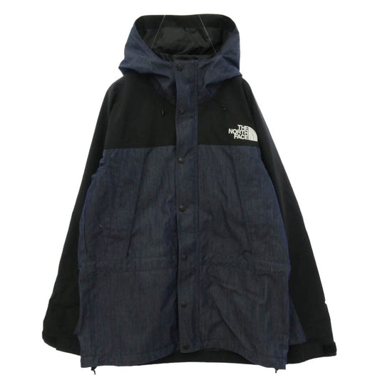 THE NORTH FACE ノースフェイス NP12032 Mountain Light Denim Jacket GORE-TEX マウンテン ライト デニム ジャケット ゴアテックス インディゴブルー系 L【中古】