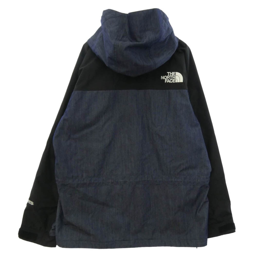 THE NORTH FACE ノースフェイス NP12032 Mountain Light Denim Jacket GORE-TEX マウンテン ライト デニム ジャケット ゴアテックス インディゴブルー系 L【中古】