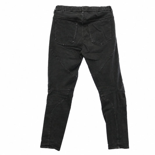 ATTACHMENT アタッチメント AP01-203 ストレッチ バイカー イージー デニム パンツ 日本製 ダークグレー系 3【中古】
