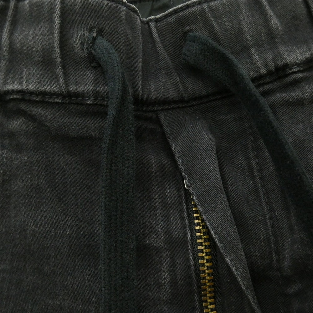 ATTACHMENT アタッチメント AP01-203 ストレッチ バイカー イージー デニム パンツ 日本製 ダークグレー系 3【中古】