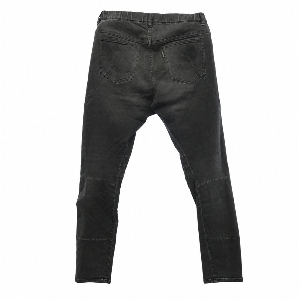 ATTACHMENT アタッチメント AP11-201 ストレッチ バイカー イージー デニム パンツ 日本製 グレー系 3【中古】
