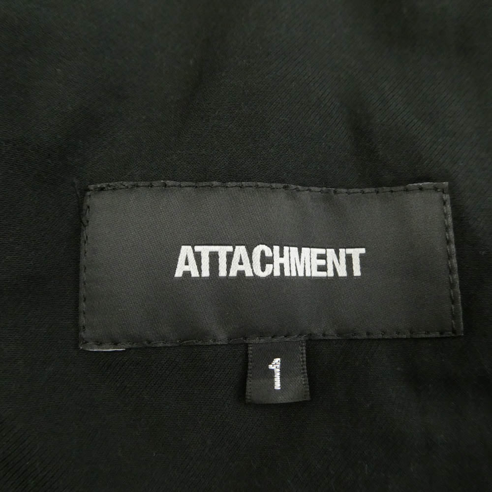 ATTACHMENT アタッチメント AG51-243 AP51-244 C/Li テーラードジャケット アンクルカットジョッパーズパンツ セットアップ ブルー系 1【中古】