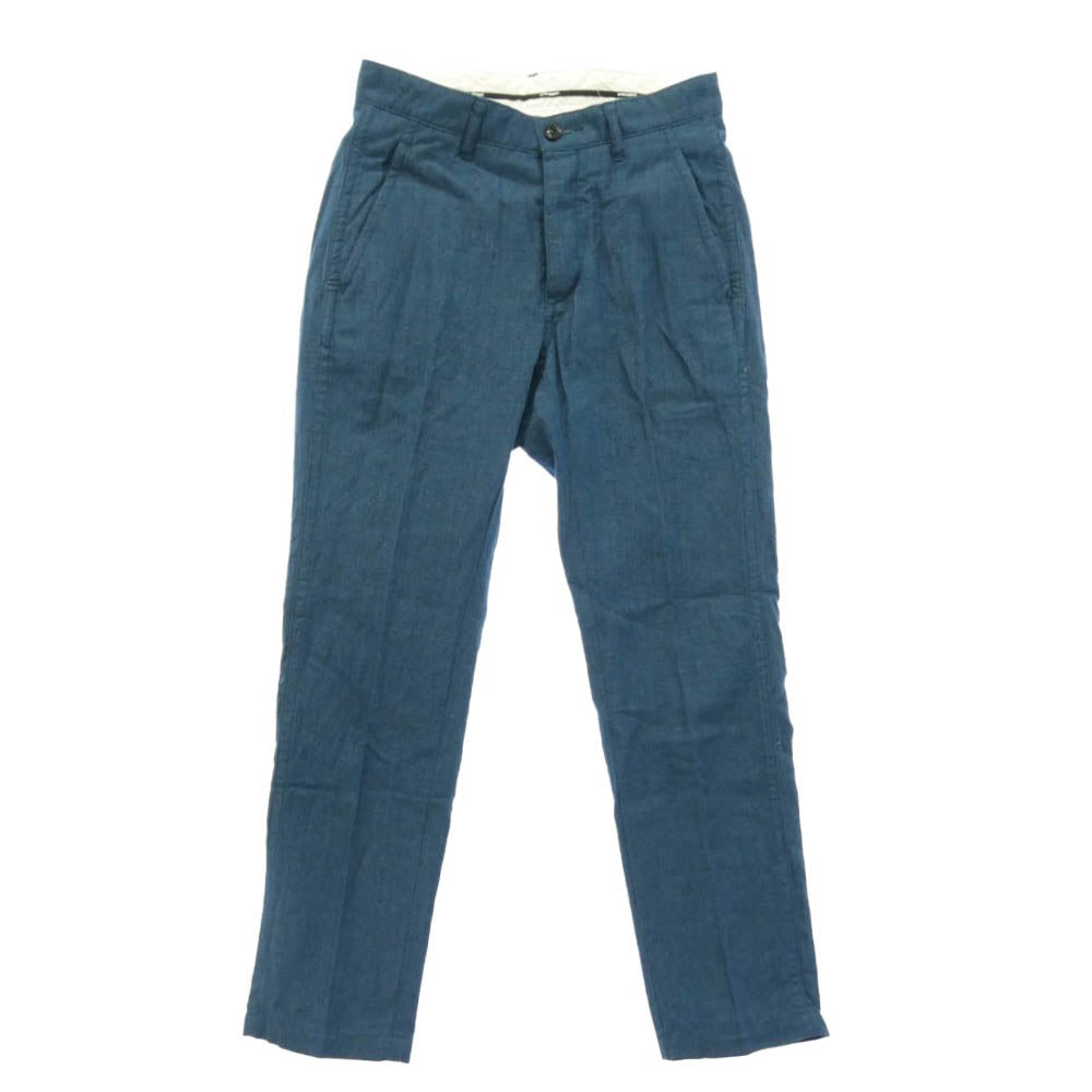 ATTACHMENT アタッチメント AG51-243 AP51-244 C/Li テーラードジャケット アンクルカットジョッパーズパンツ セットアップ ブルー系 1【中古】
