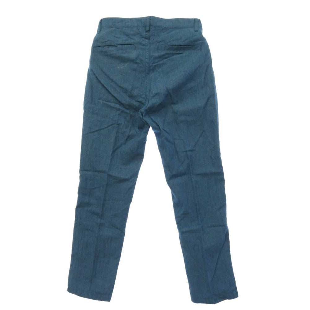 ATTACHMENT アタッチメント AG51-243 AP51-244 C/Li テーラードジャケット アンクルカットジョッパーズパンツ セットアップ ブルー系 1【中古】