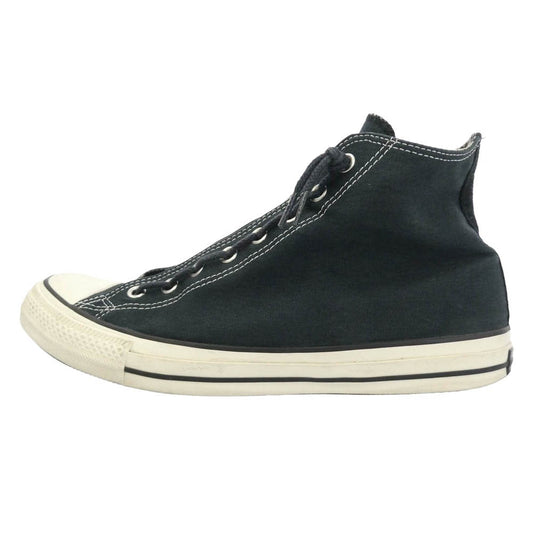 WACKO MARIA ワコマリア CONVERSE コンバース nonnative ノンネイティブ 1SC776 × NONNATIVE×CONVERSE ALL STAR 100 HI NW BLACK ノンネイティブ コンバース オールスター センタージップ ハイカット スニーカー ダークネイビー系 29cm【中古】