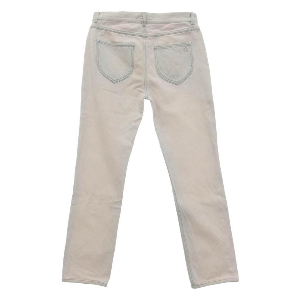 LOUIS VUITTON ルイ・ヴィトン 20SS HID63W ストレート ジーンズ デニム パンツ ピンク系 32【中古】