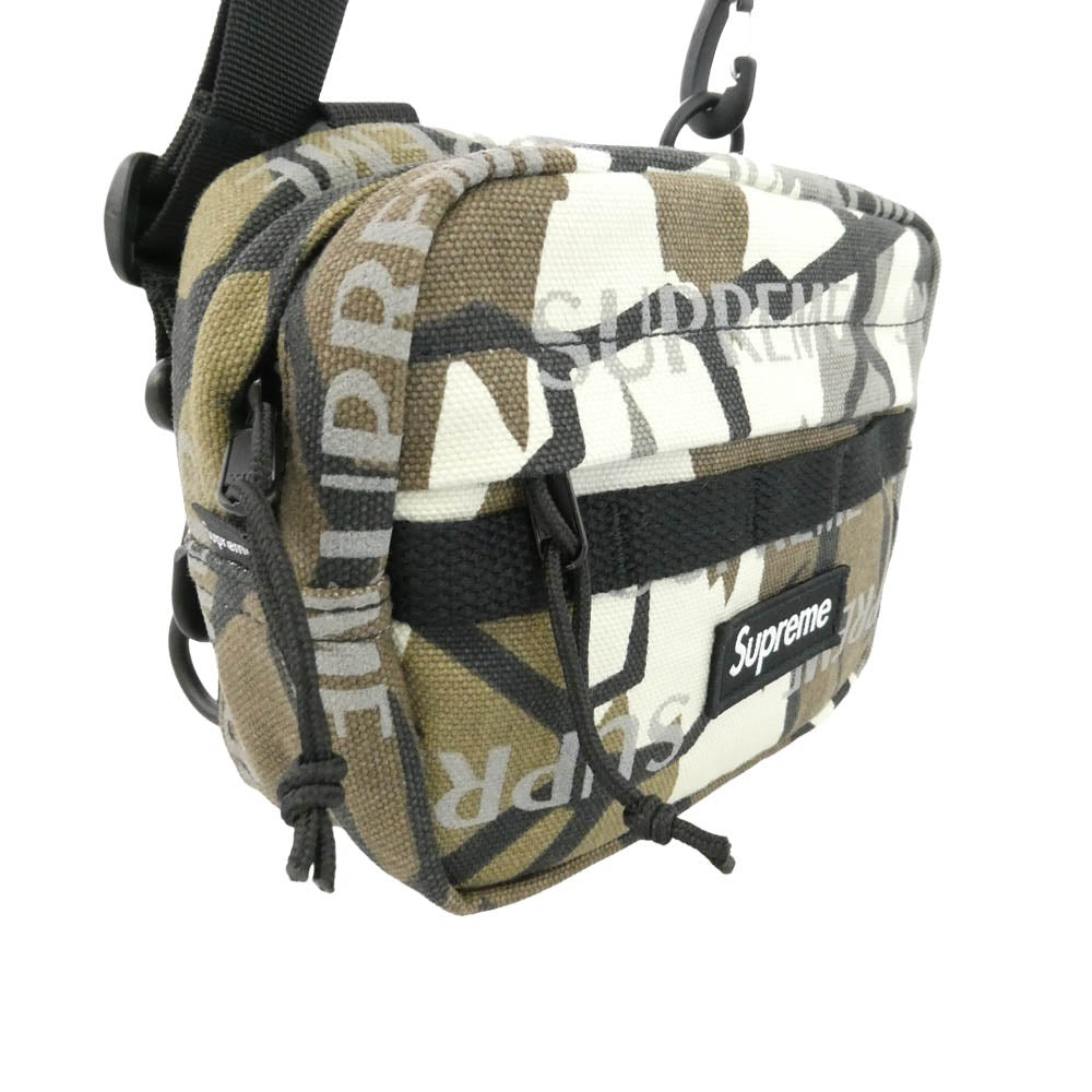 Supreme シュプリーム 26AW Mini Shoulder Bag カモフラ ミニショルダー バッグ マルチカラー系 12×17×6cm【極上美品】【中古】