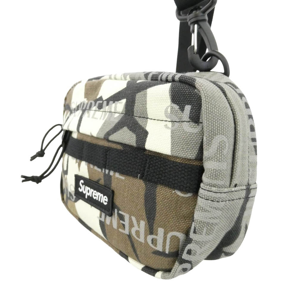 Supreme シュプリーム 26AW Mini Shoulder Bag カモフラ ミニショルダー バッグ マルチカラー系 12×17×6cm【極上美品】【中古】