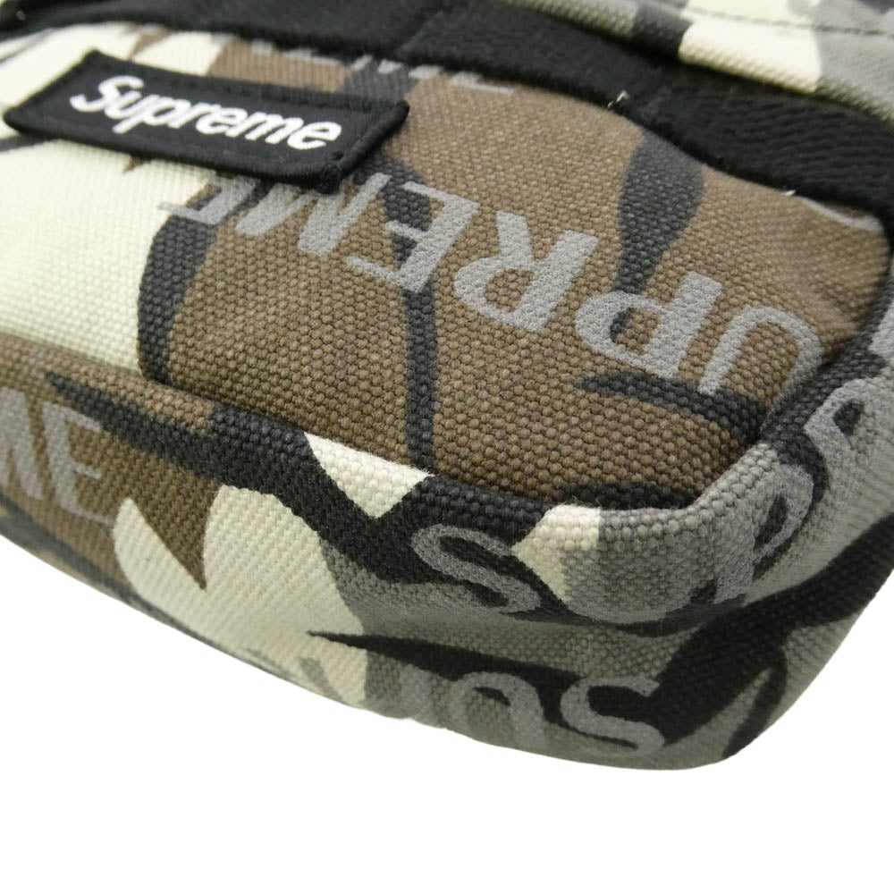 Supreme シュプリーム 26AW Mini Shoulder Bag カモフラ ミニショルダー バッグ マルチカラー系 12×17×6cm【極上美品】【中古】