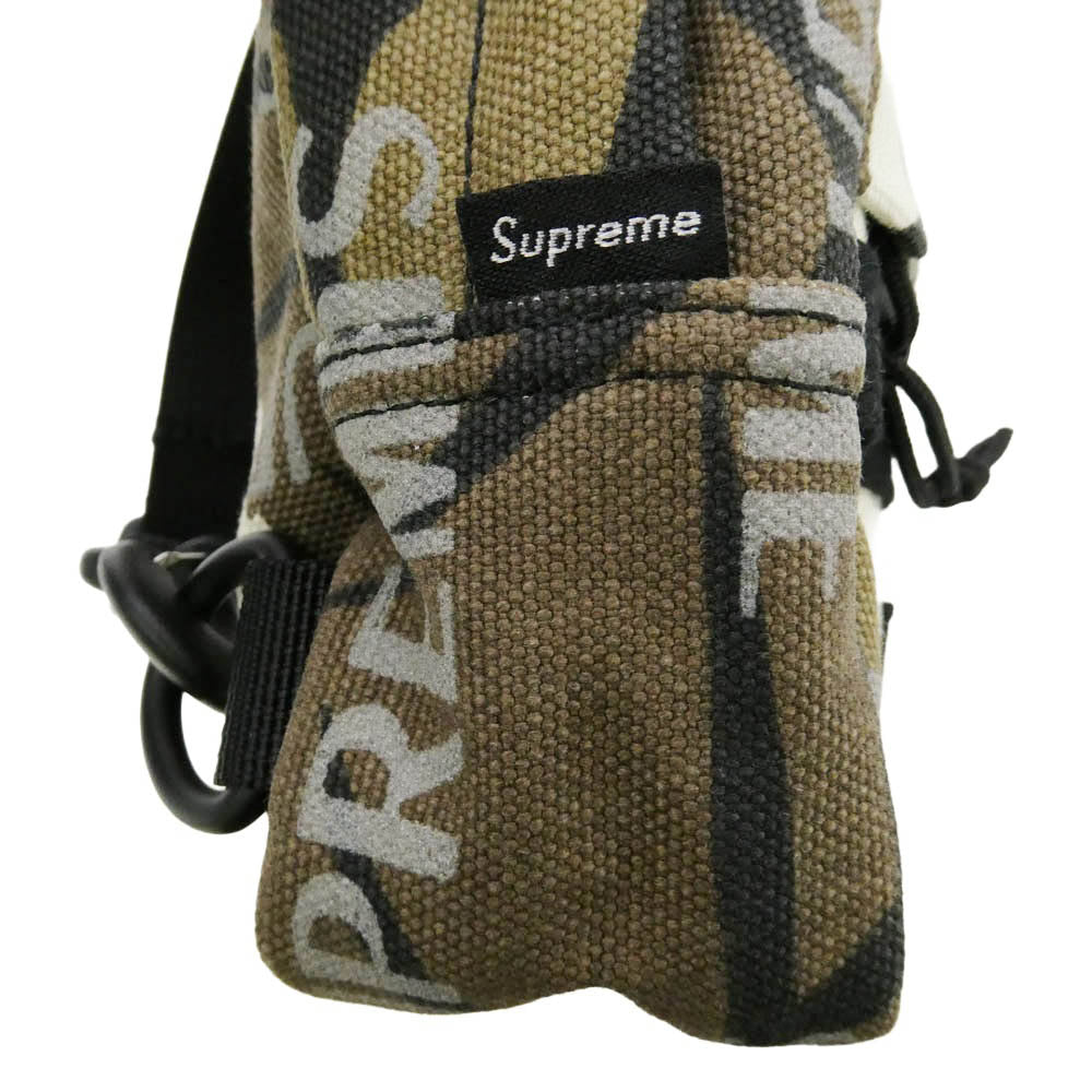 Supreme シュプリーム 26AW Mini Shoulder Bag カモフラ ミニショルダー バッグ マルチカラー系 12×17×6cm【極上美品】【中古】